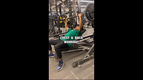 best chest and back workout
