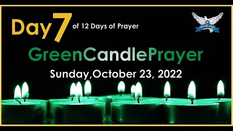 Day 7 - Green Candle Prayer