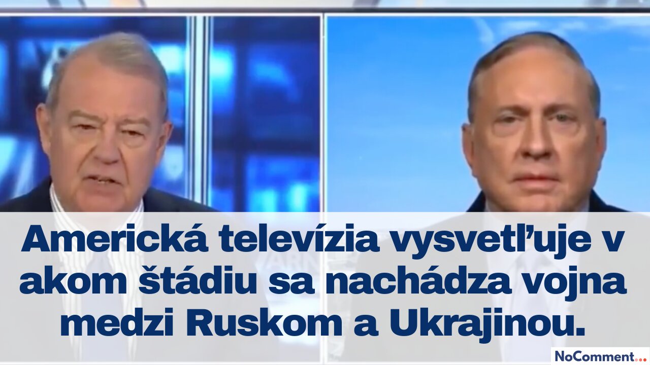 Americká televízia vysvetľuje v akom štádiu sa nachádza vojna medzi Ruskom a Ukrajinou.