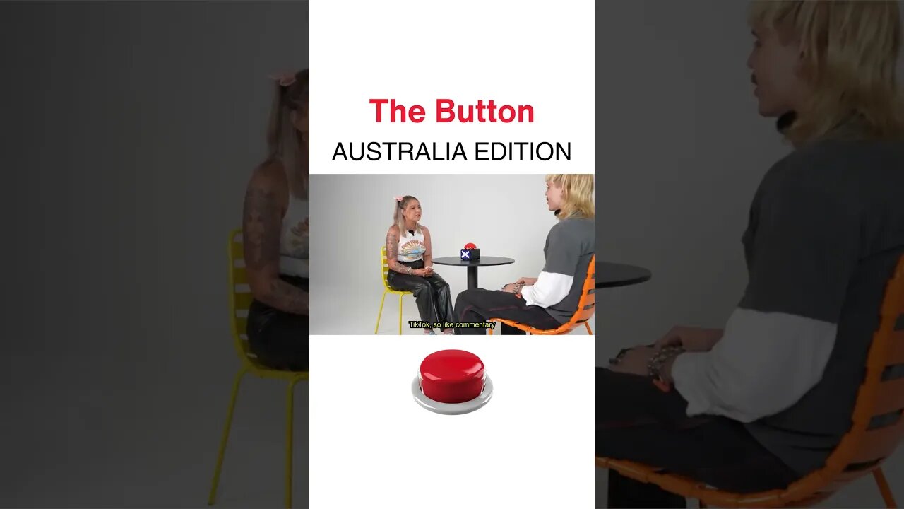 THE BUTTON: AUSTRALIA EDITION | SPEED DATING GAME #shorts #dating #game #button