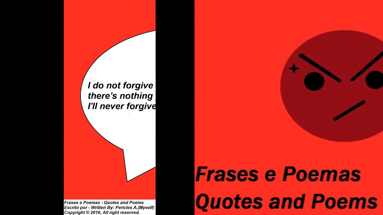 I do not forgive your betrayal, no turning back! [Quotes and Poems]