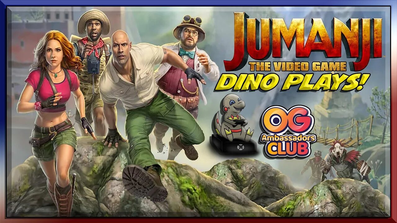 Welcome to Jumanji The Game #dinoplays #BoldlyCreate