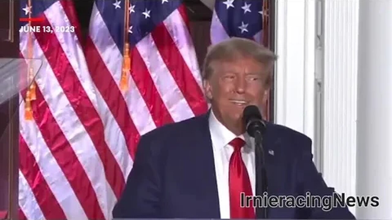 AMAZING SPEECH by Trump June 13, 2023