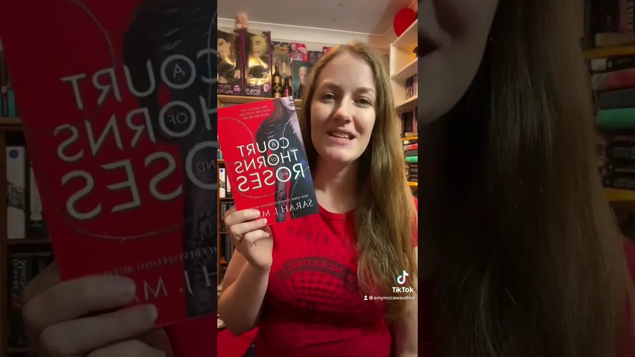 SIGNED A Court of Thorns and Roses Sarah J Mass - TIKTOK GIVEAWAY #shorts #bookgiveaway #tiktok