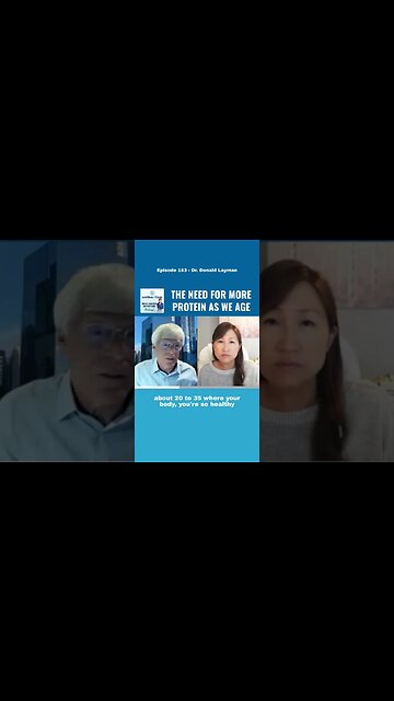 Why we need more protein as we age.