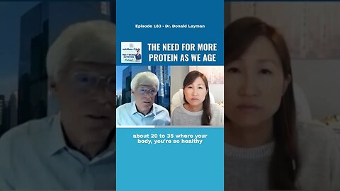 Why we need more protein as we age.