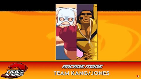 Rage of the Dragons: Arcade Mode - Team Kang/Jones