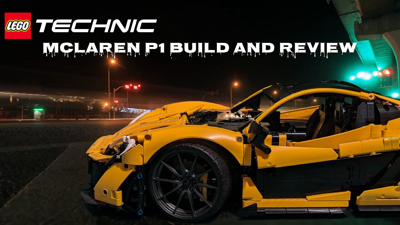 Lego Technic 42172 Mclaren P1 - Detailed Build & Review