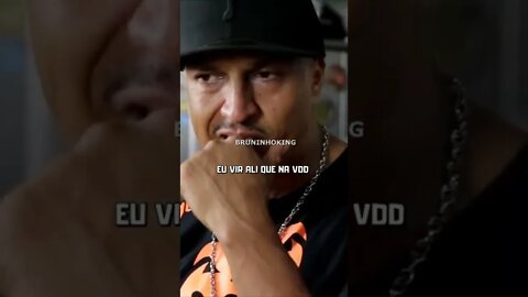 MANO BROWN FALA DO DIA QUE JOGARAM UM CORPO NO PALCO DO RACIONAIS #shorts