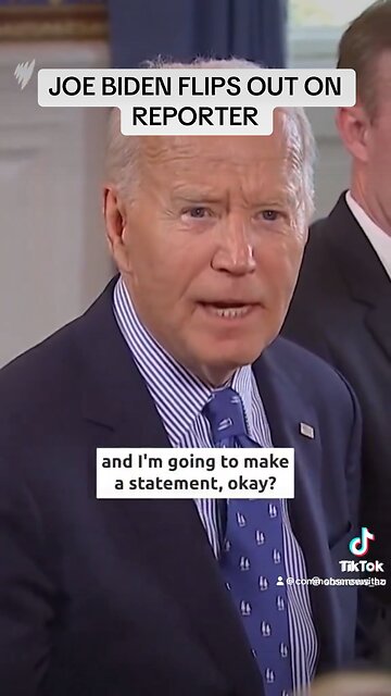 Joe Biden Flips Out On A Reporter
