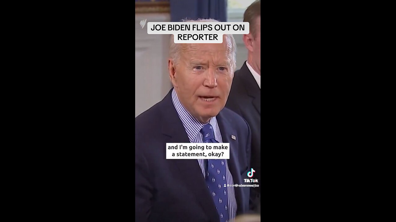 Joe Biden Flips Out On A Reporter