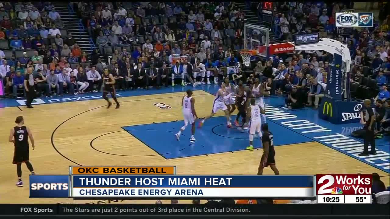 Thunder Lose to Heat 116-107