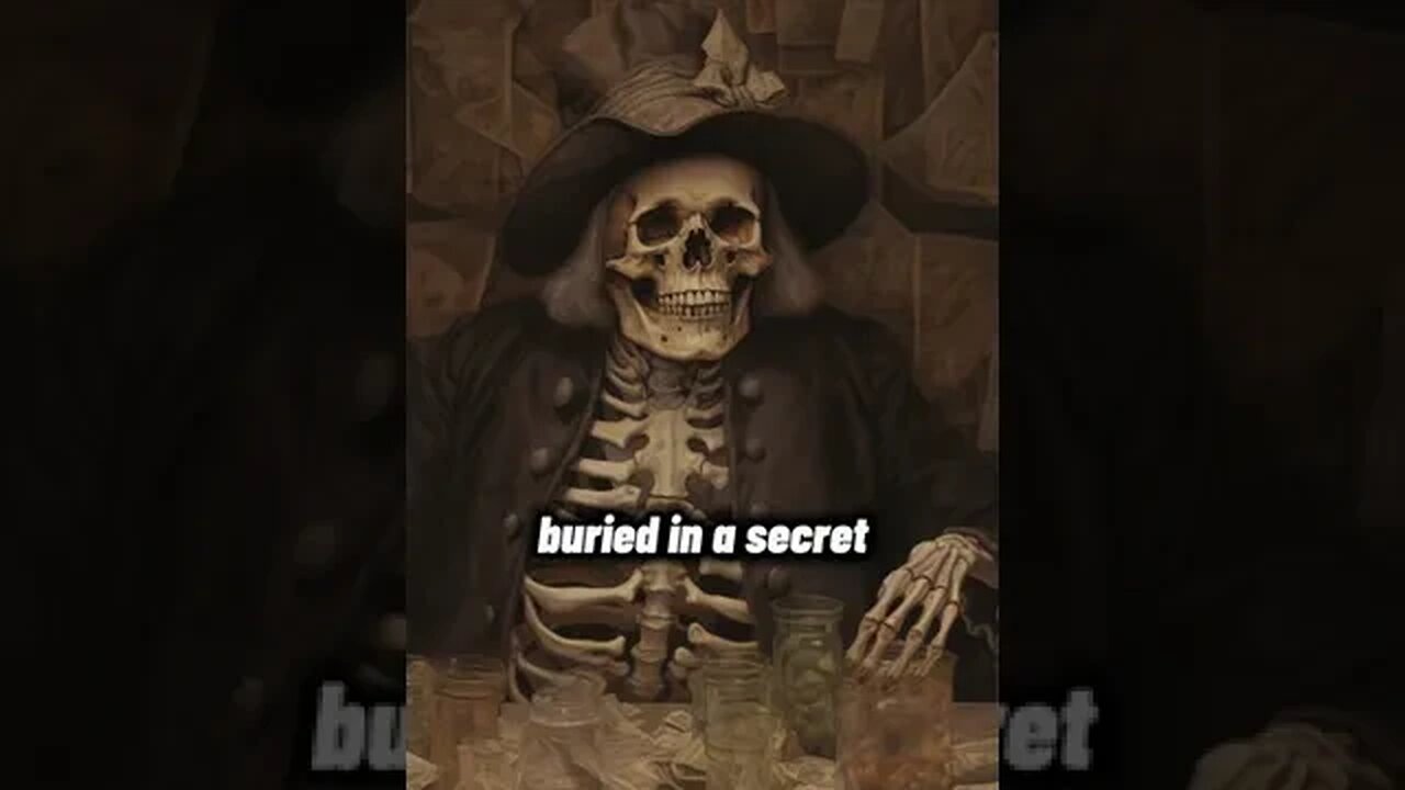 THIS was discovered in Benjamin Franklin’s basement … ⚠️ This is a personal opinion
