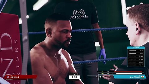 Undisputed Boxing Online Unranked Gameplay Joe Calzaghe vs Roy Jones Jr 2 (Big Daddy Update) Combos!