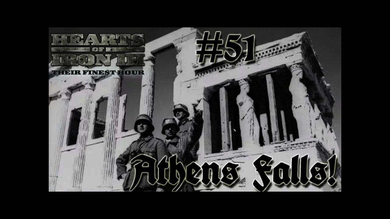 Hearts of Iron 3: Black ICE 9.1 - 51 (Germany) Athens Falls