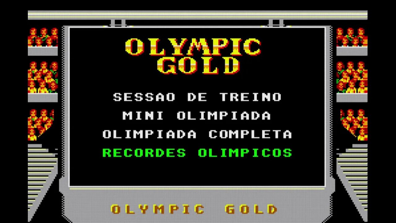 BankPanic - Arcade, Olympic Gold - Master System - Live com MiSTer FPGA