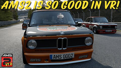 AMS2 IS SO GOOD IN VR - POV HIGHLIGHTS - BMW 2002 AT MOSPORT