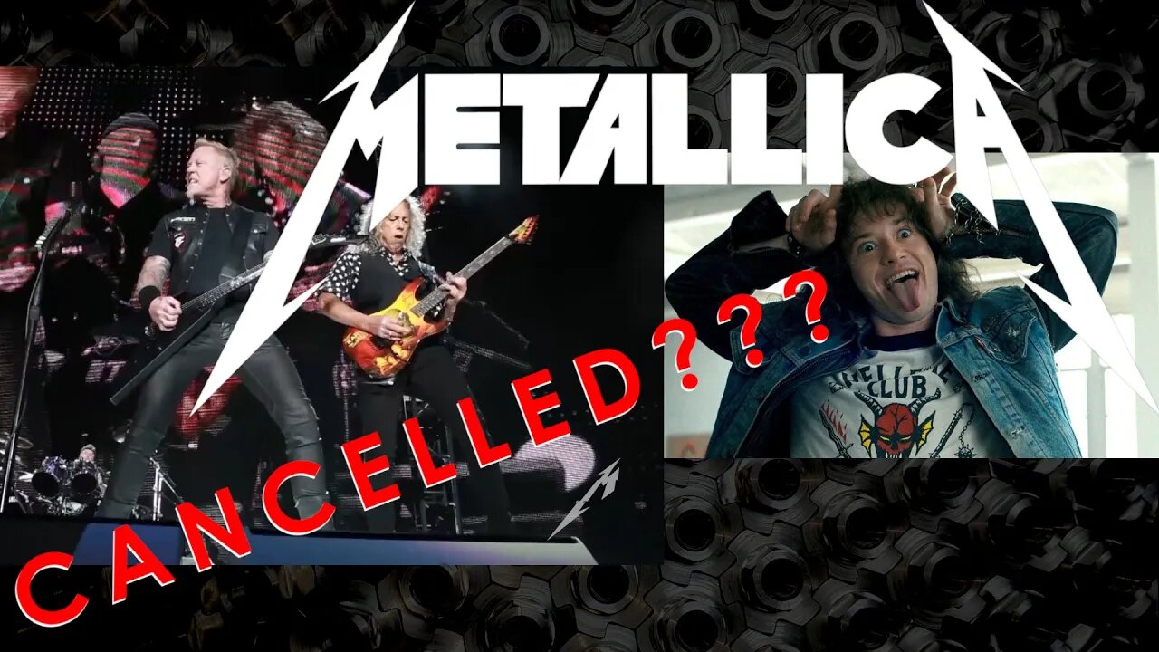 Metallica Cancelled??? #metallica #strangerthings