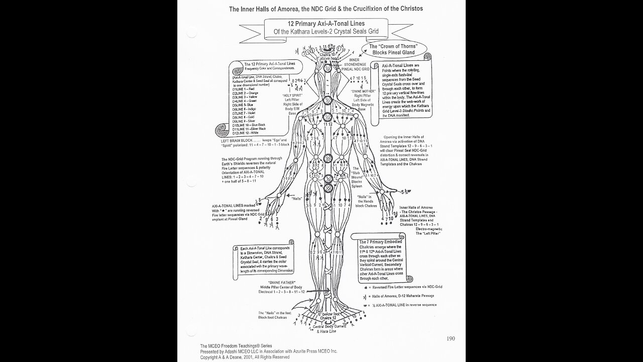 V0008 ASHAYANA DEANE - THE REAL CRUCIFIXION OF CHRIST SPECIFIC BLOCKAGES OF ENERGY LINES IN THE BODY