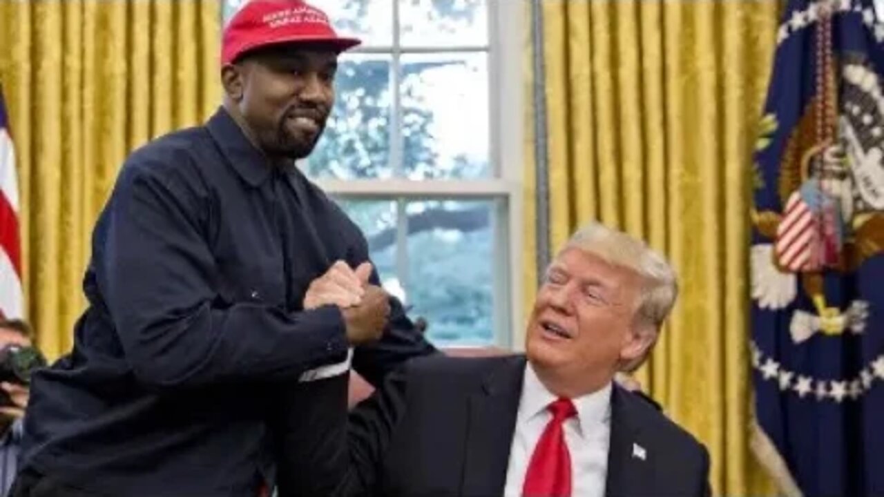 Donald Trump thinks Kanye West is acting too ‘crazy’ after his anti-semitic stataments.#kanyewest