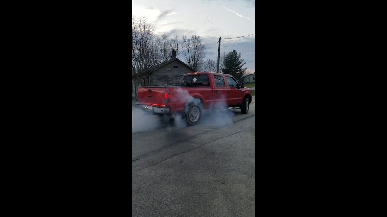 6.0 powerstroke big burnout