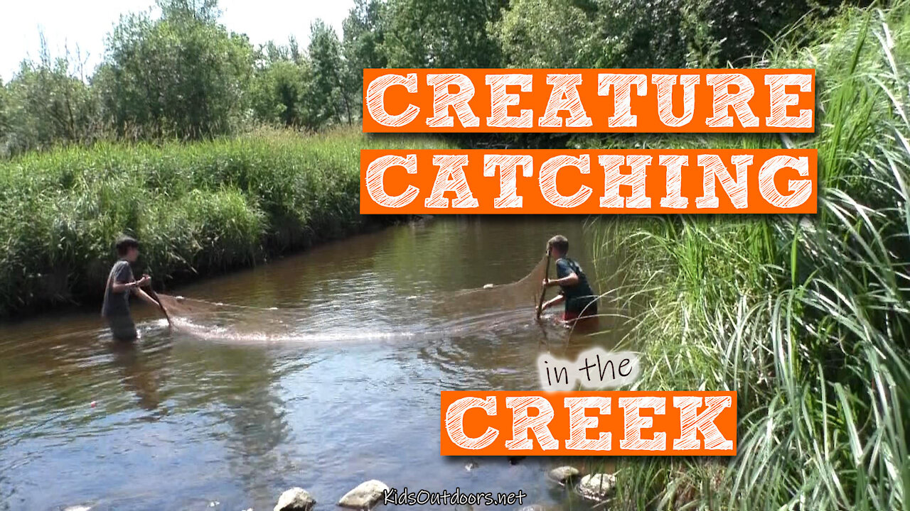 S2:E24 Kids Outdoors goes Creature Catching in the Creek