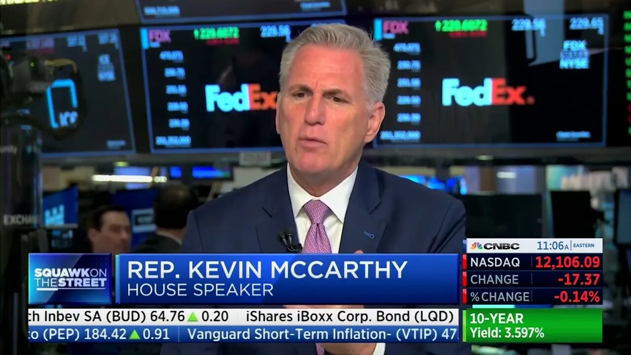 Speaker Kevin McCarthy: Republicans Have A Plan On The Debt Limit While Biden Refuses Negotiations