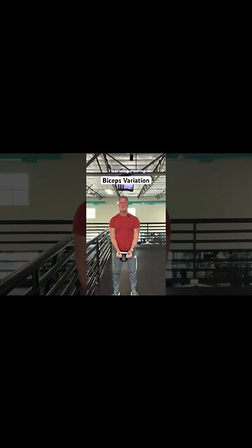 Biceps Kettle Bell Option #shorts