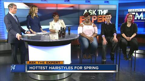 Ask the Expert: hottest spring hairstyles