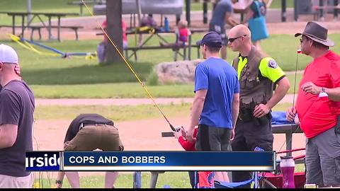 "Cops and Bobbers" teaches kids how to fish for free