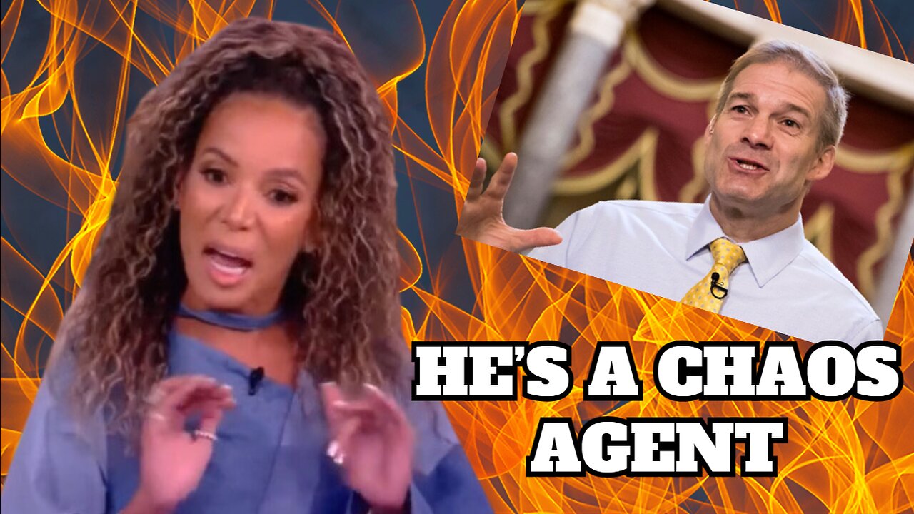 CRAZY: The View Called Jim Jordan a Political Terrorist