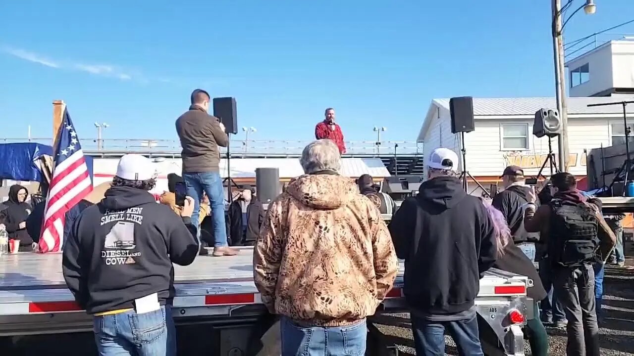 PEOPLES CONVOY LIVE RAW FOOTAGE DAY 17 COVERAGE MARCH 10 2022