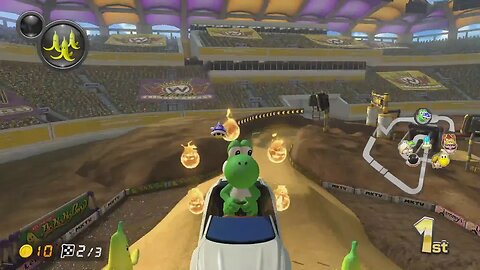 First Place In All Mario Kart Tracks Frantic Items, 200cc And Hard CPU Part 4