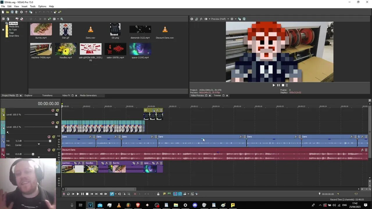 SS13 Editing Discount Dans Advert for my Space Station 13 Goonstation Short Film