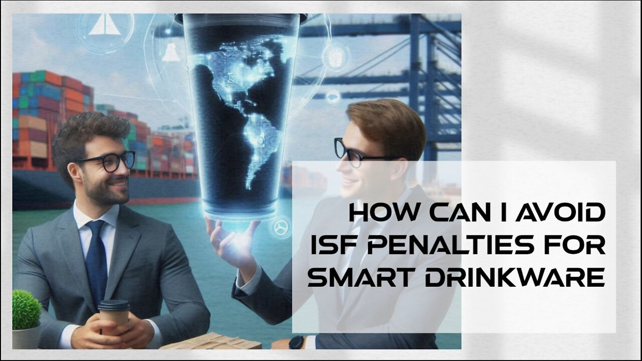 Smart Drinkware Importing: Avoiding ISF Penalties Made Simple