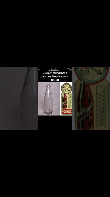 The 10, 2, and 4 o'clock slogan stems from an academic study on human fatigue #drpepper #shorts