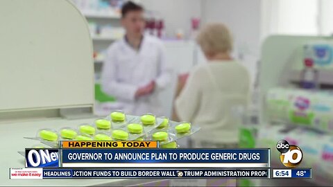 Newsom's plan could make California first state to make its own generic drugs