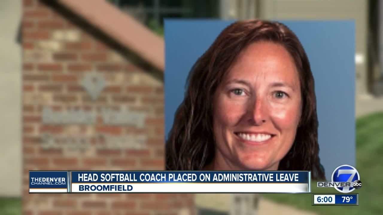 Investigation continues into allegations against Broomfield High School softball coach