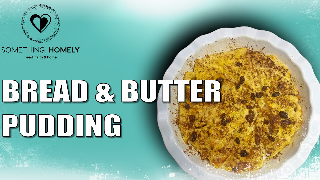 TASTY Bread & Butter Pudding RECIPE, Easy DESSERT Tutorial