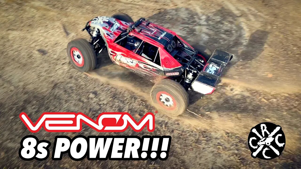 Losi DBXL-E 2.0 Backyard Bash On 8S Venom Power