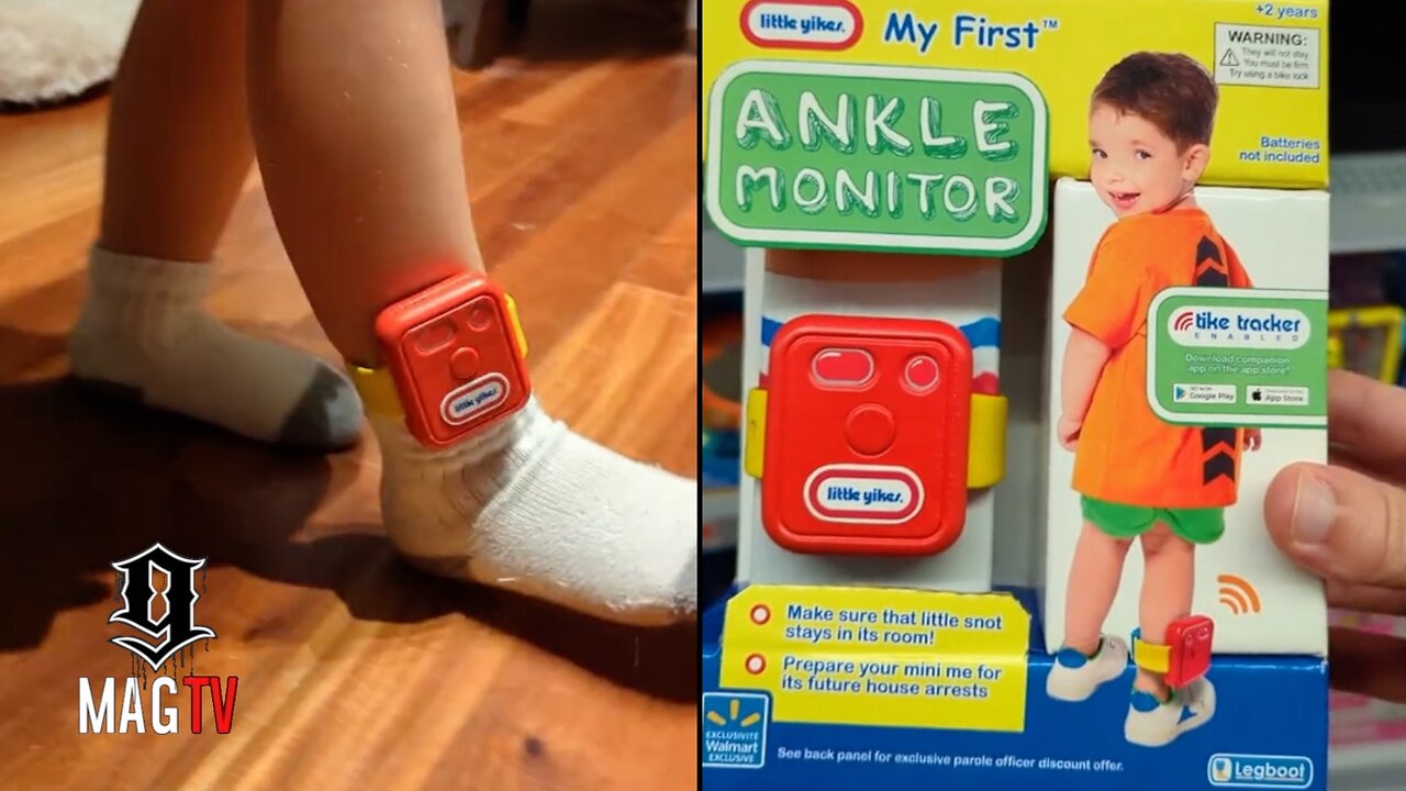 Having A Kids Ankle Monitor Is A Bit Much! 🤷🏾‍♂️