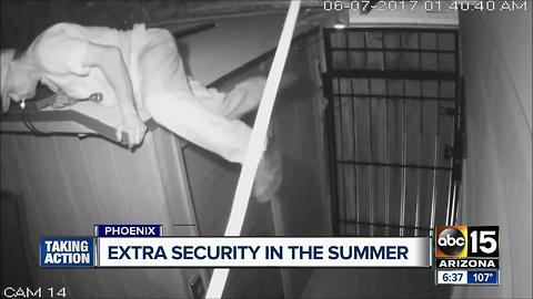 Burglar targets home for sale in Phoenix