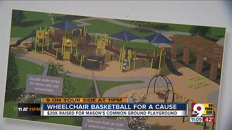 Mason City Schools wheelchair basketball game raises over $20K for inclusive playground