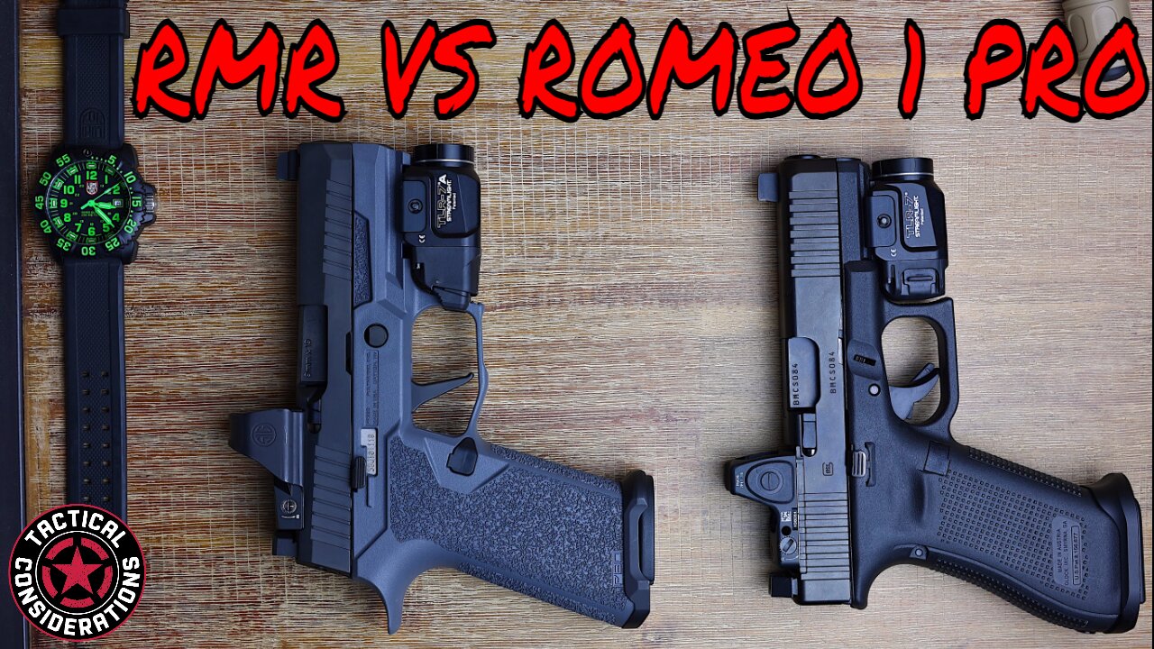 RMR VS Romeo 1 Pro Red Dot Optics New Owners Guide