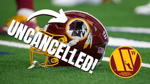 Washington Commanders UNCANCEL Washington Redskins Logo!