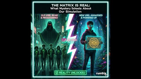 The Matrix is REAL: What Mystery Schools Knew About Our Simulation