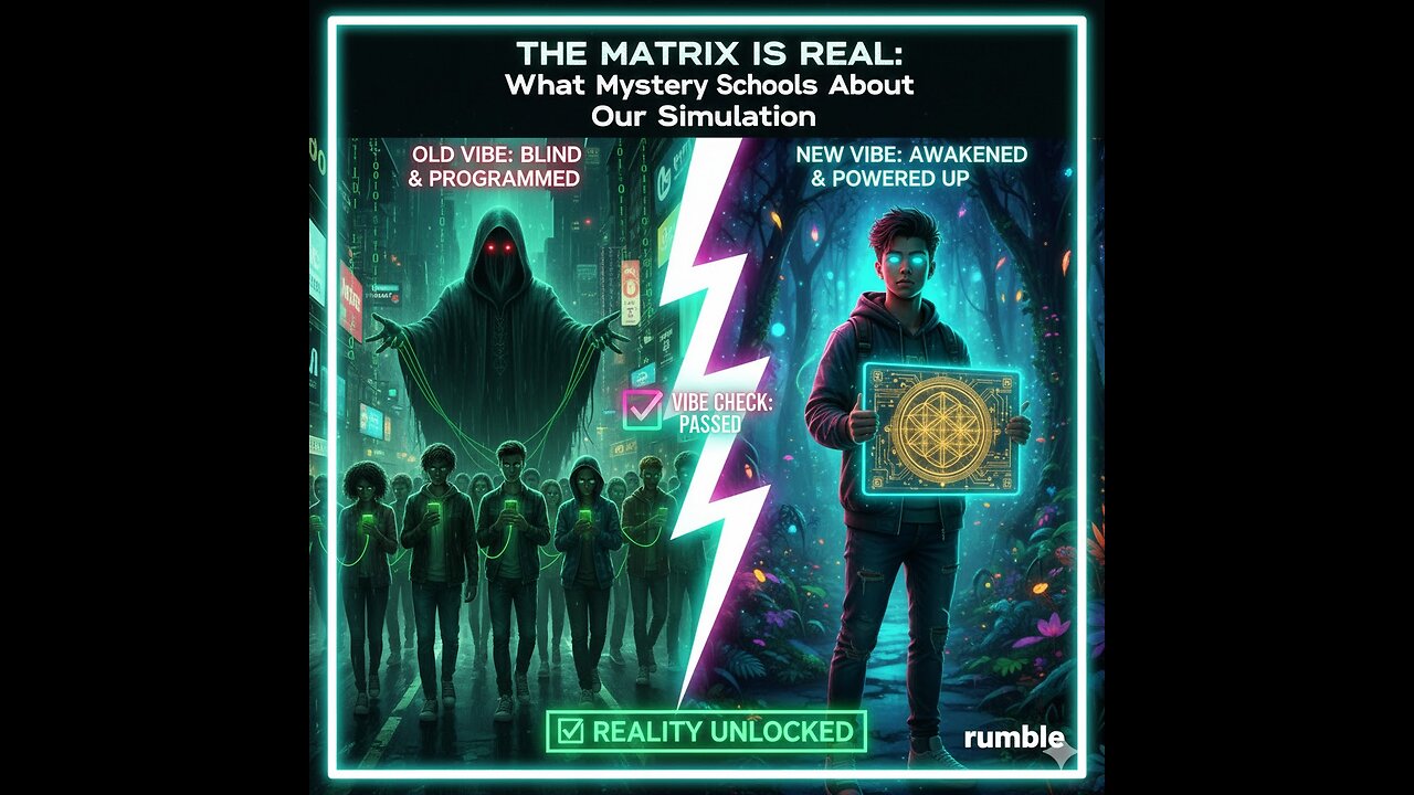 The Matrix is REAL: What Mystery Schools Knew About Our Simulation