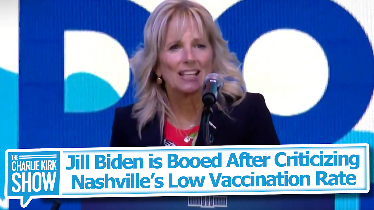 Jill Biden is Booed After Criticizing Nashville’s Low Vaccination Rate