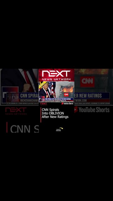CNN Spirals Into OBLIVION After New Ratings #shorts