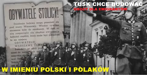 TUSK CHCE BUDOWAĆ OBOZY